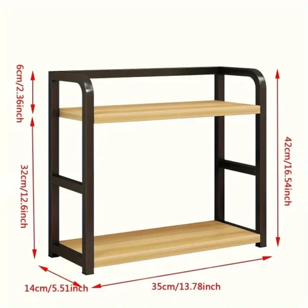 2-Layer Storage Rack Organizer