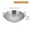 2a89340c-e79c-11ef-b200-0a580a673132 30cm Stainless Steel Wok