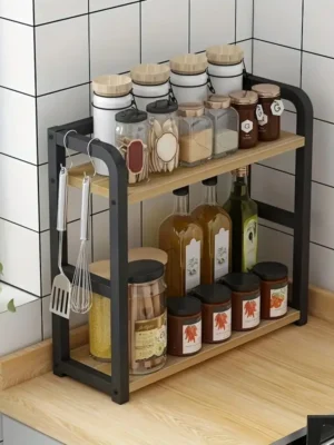 2-Layer Storage Rack Organizer
