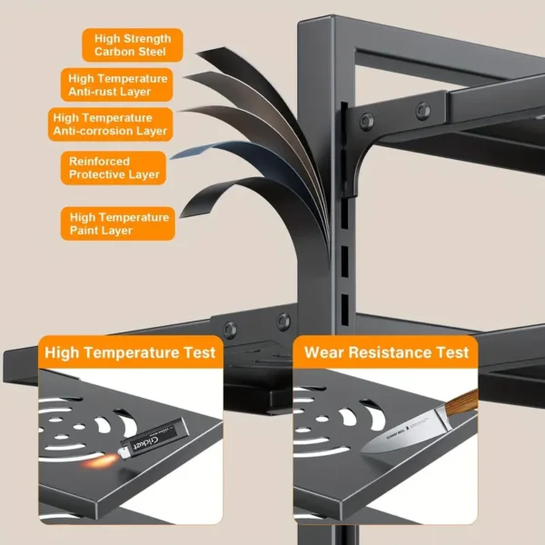 Adjustable Heavy-Duty Kitchen Organizer