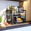 LANTUTU Adjustable Kitchen Storage Rack