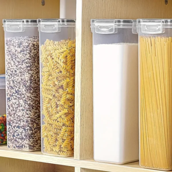4pcs 2.8L Airtight Food Storage Containers