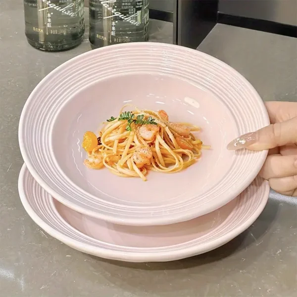 8-Inch Ceramic Breakfast and Dining Plates