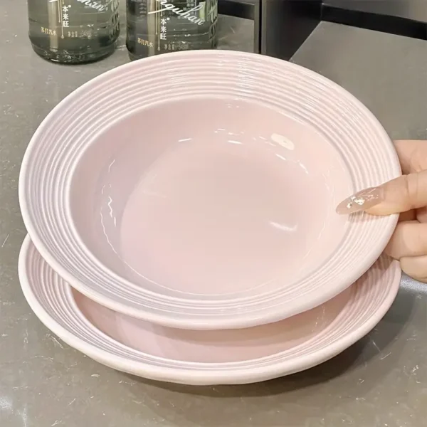 8-Inch Ceramic Breakfast and Dining Plates