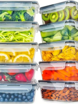 10pcs Storage Containers for Kitchen Organization