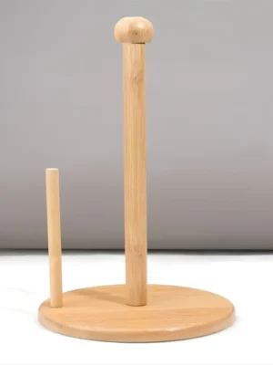 Charming Wooden Paper Towel Holder