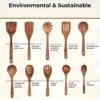 10pcs Premium Teak Cookware Set