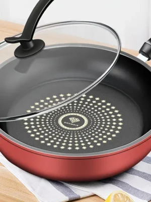 2pcs Covered Frying Pan Set