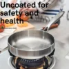 Three-Layer Stainless Steel Flat Fry Pan