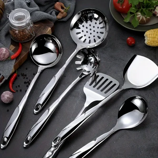 6pcs Stainless Steel Kitchen Utensil Set