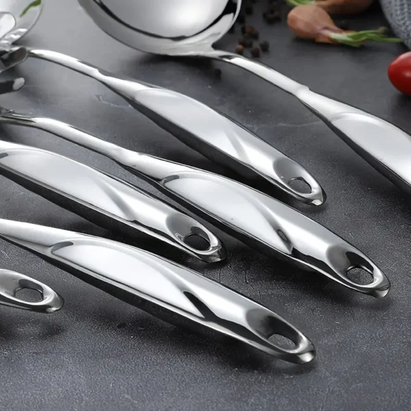 6pcs Stainless Steel Kitchen Utensil Set