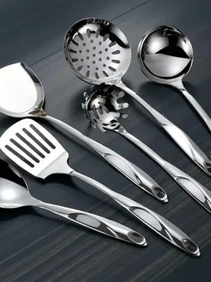6pcs Stainless Steel Kitchen Utensil Set