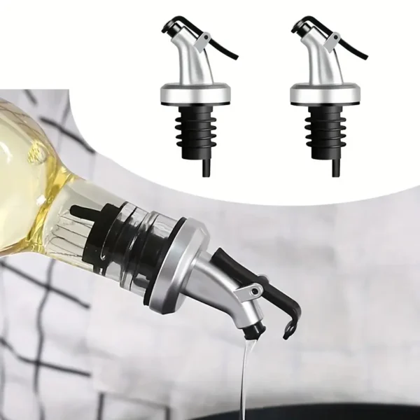 4pcs 500Ml Olive Oil & Vinegar Dispenser Set