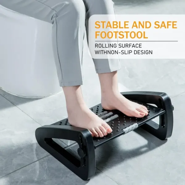 Ergonomic Foot Rest for Office Comfort