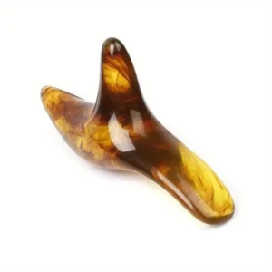 Amber Resin Beeswax Triangle Foot Massager