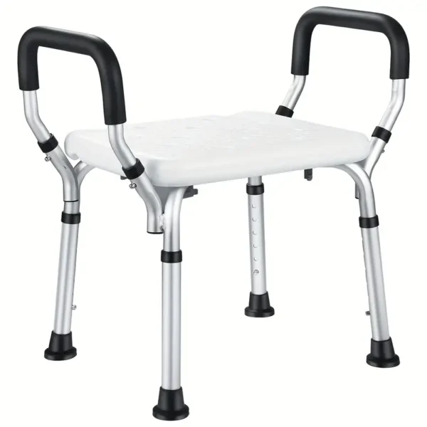 b82b4929-344d-4195-9bb4-29d2d1bdca41.webp Adjustable Shower Chair with Armrests